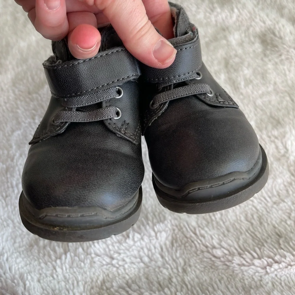 Cat and Jack black work boot dress boot